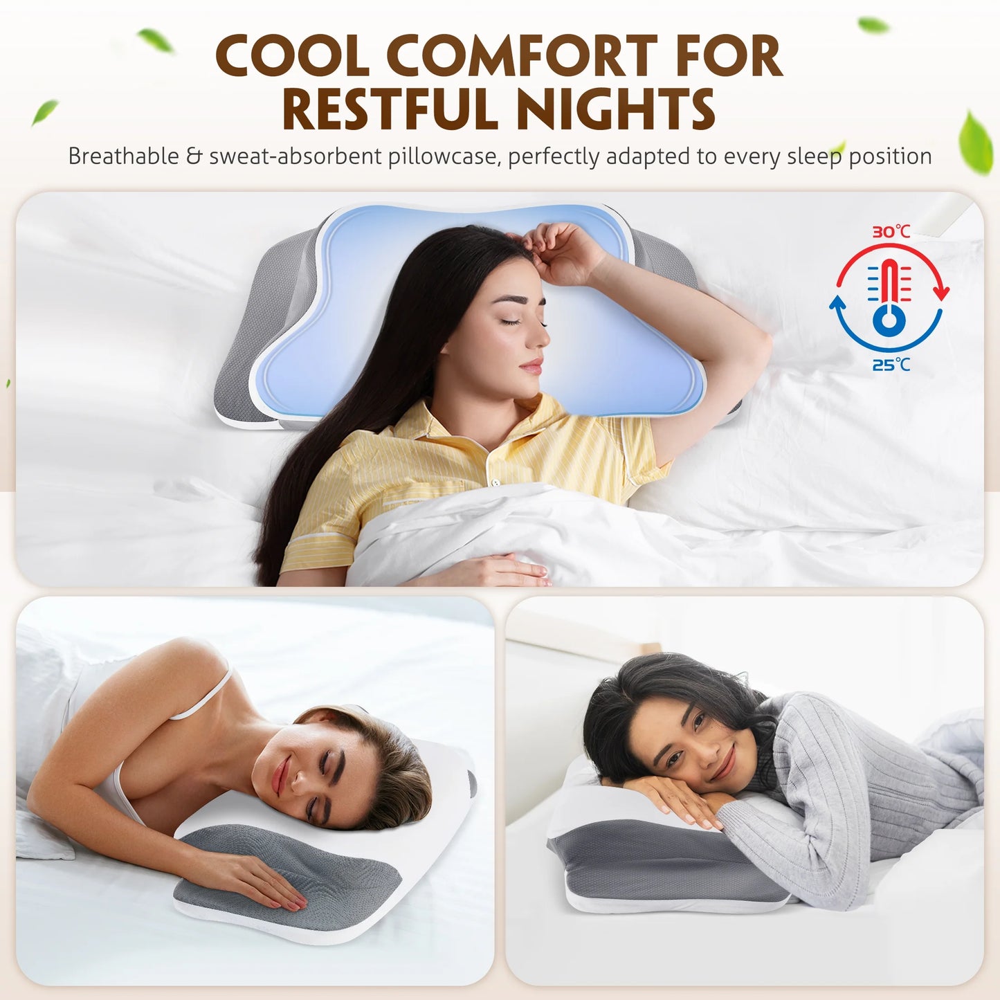 Cervical Pillow Bed that Release all the Stress from your Neck