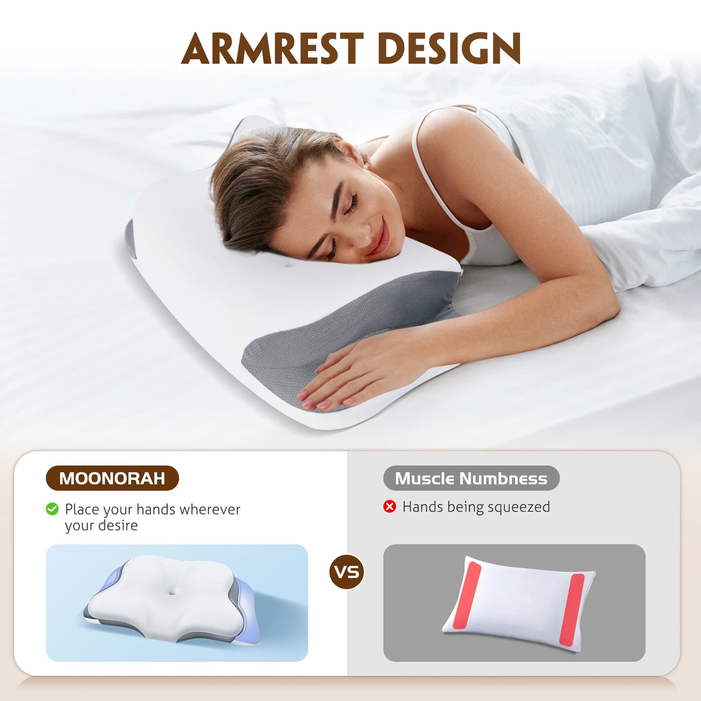 Cervical Pillow Bed that Release all the Stress from your Neck